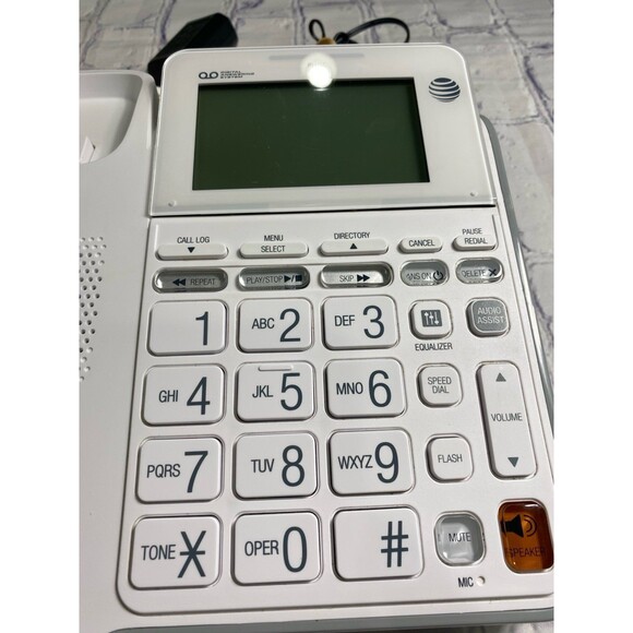 Abridged Big Button/Big Display Digital Telephone /Answering System W Caller ID - Picture 8 of 9